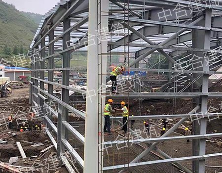 张家口市冬奥会单板滑雪场地钢结构工程